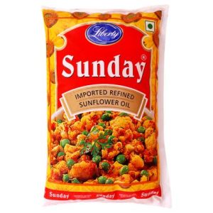 Sunday Refined Sunflower Oil 1 L
