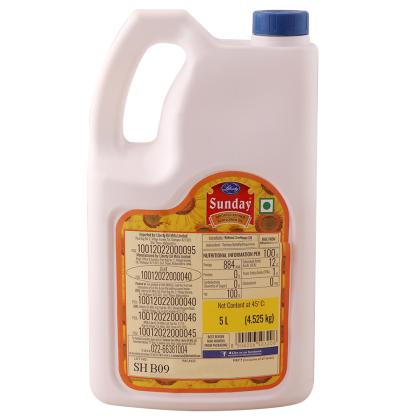 Sunday Refined Sunflower Oil 5 L - Image 2