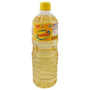 Sundrop Lite Sunflower Based Blended Oil 1 L