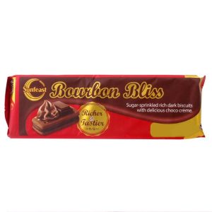Sunfeast Bourbon Bliss Cream Biscuits 100 g (Get +20 g Extra)