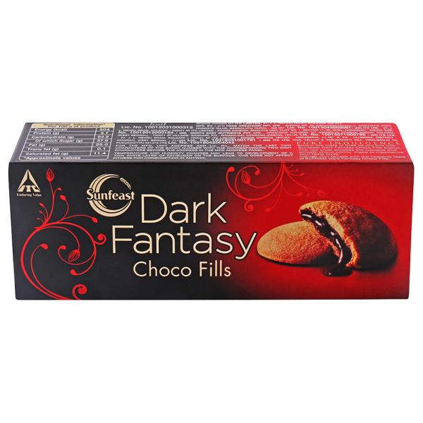 Sunfeast Dark Fantasy Choco Fills Cookies 75 g