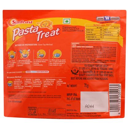 Sunfeast Tomato Cheese Instant Pasta Treat 70 g - Image 2