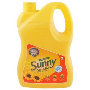 Sunny Sun Lite Refined Sunflower Oil 5 L