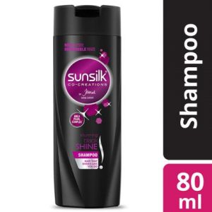 Sunsilk Co-Creations Stunning Black Shine Shampoo 80 ml