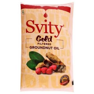 Svity Gold Filtered Groundnut Oil 1 L