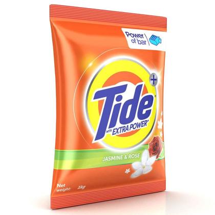 Tide Plus Jasmine & Rose Detergent Powder 1 kg - Image 2
