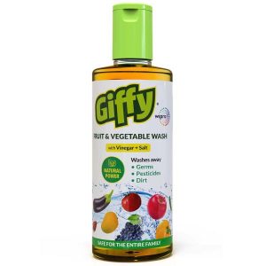 Giffy Fruit and Vegetable Wash Cleaning Solution 200 ml