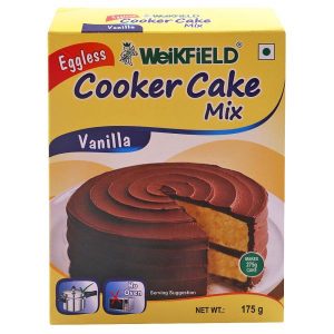 Weikfield Eggless Vanilla Cooker Cake Mix 150 g