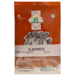 24 Mantra Organic Almonds 100 g
