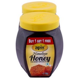 Apis Himalaya Honey 1 kg (Buy 1 Get 1)