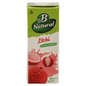 B Natural Litchi Fruit Juice 200 ml