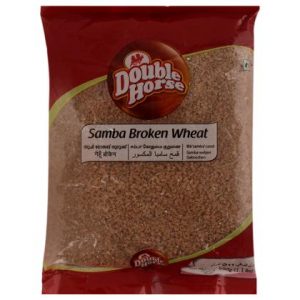 Double Horse Sambha wheat Broken Daliya 500 g