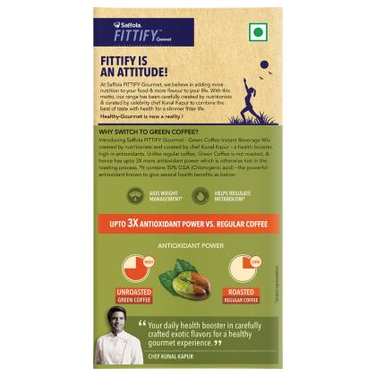 Fittify Ginger Basil Instant Green Coffee Premix 30 g - Image 4