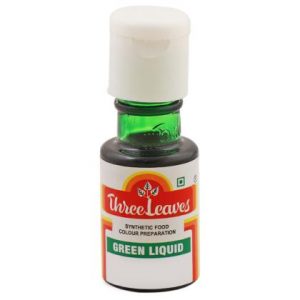 Flying Bird Three Leaves Green Food Colour Liquid 20 ml