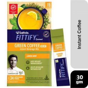 Ftttify Lemon Mint Green Coffee Premix 30 g
