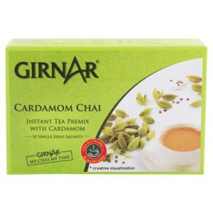 Girnar Cardamon Instant Tea Premix 14 g (10 Sachets)