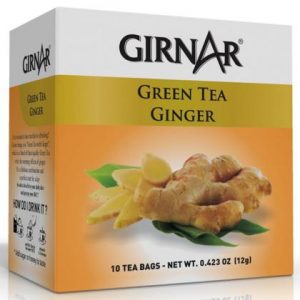 Girnar Ginger Green Tea Bags 10 pcs