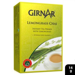 Girnar Lemongrass Instant Tea Premix 14 g (10 Sachets)