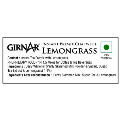 Girnar Lemongrass Instant Tea Premix 14 g (10 Sachets) - Image 5