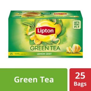 Lipton Clear Citrus Green Tea Bags 25 pcs (Carton)