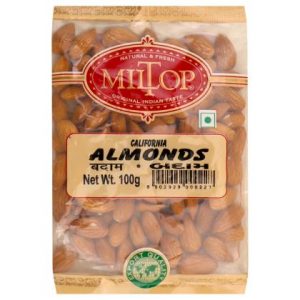 Miltop California Almonds 100 g