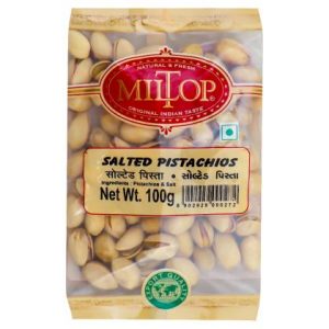 Miltop Salted Pistachios 100 g