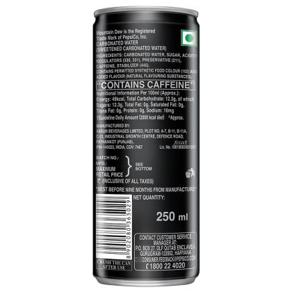 Mountain Dew 250 ml (Can) - Image 2