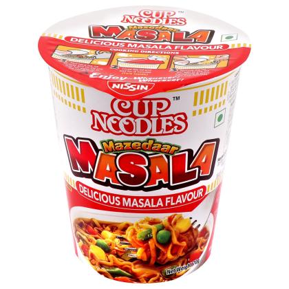 Nissin Mazedaar Masala Instant Cup Noodles 70 g - Image 4