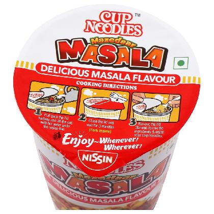 Nissin Mazedaar Masala Instant Cup Noodles 70 g - Image 6