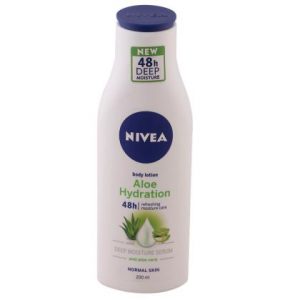 Nivea Aloe Hydration 48 Hour Deep Moisture Body Lotion for Normal Skin 200 ml