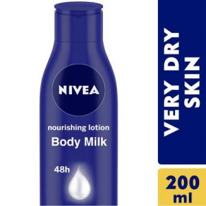 Nivea Body Milk 48-Hour Nourishing Lotion for Very Dry Skin 200 ml