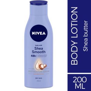 Nivea Shea Smooth 48 Hour Body Milk for Dry Skin 200 ml