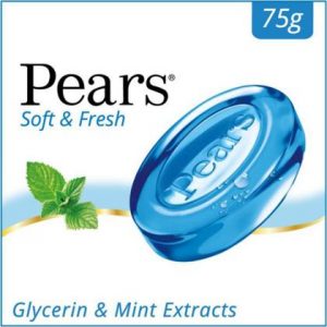 Pears Soft & Fresh Soap with Mint Extracts 75 g