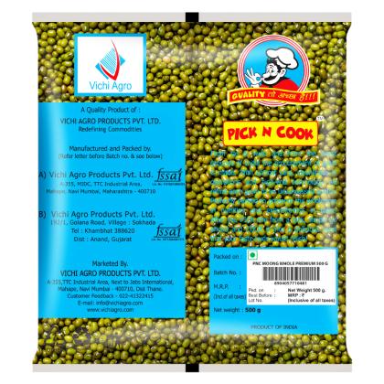 Pick N Cook Premium Whole Moong 500 g - Image 2
