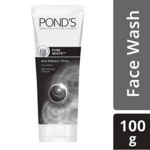 Pond's Pure White Anti Pollution + Purity Face Wash with Activated Charcoal 100 g