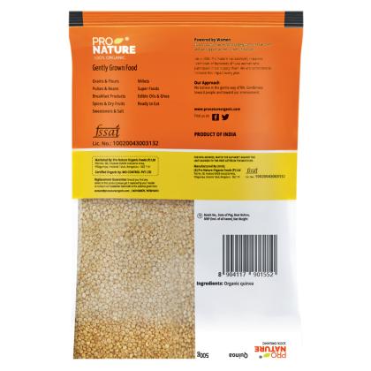 Pro Nature Organic Quinoa Seeds 500 g - Image 2