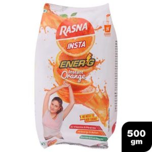Rasna Insta Ener-G Orange Instant Drink Powder 500 g
