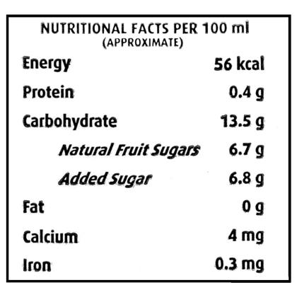 Real Orange Juice 180 ml - Image 7