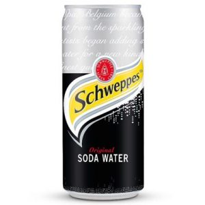 Schweppes Soda Water 300 ml (Can)
