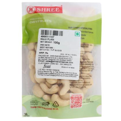 Shree Whole Cashews 100 g - Image 2