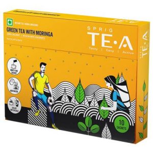 Sprig Moringa Green Tea Bags 10 pcs (Carton)