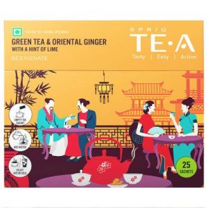 Sprig Oriental Ginger Green Tea Bags 25 pcs (Carton)