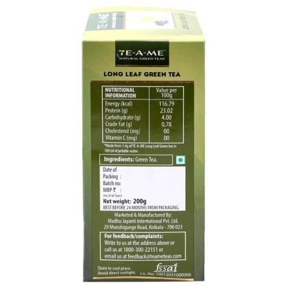 Te-A-Me Long Leaf Green Tea 200 g - Image 5