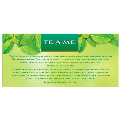 TE-A-ME Tulsi Green Tea Bags 25 pcs - Image 2