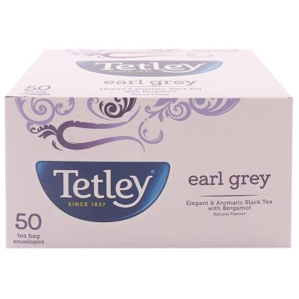 Tetley Earl Grey Leaf Tea Bags 50 pcs - Image 2