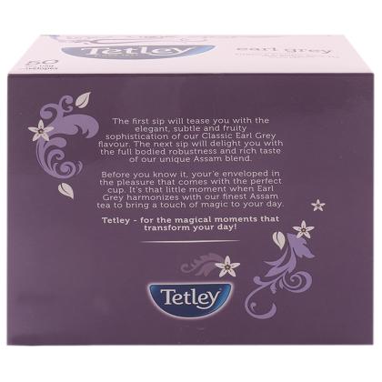 Tetley Earl Grey Leaf Tea Bags 50 pcs - Image 3
