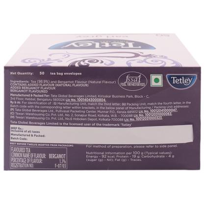 Tetley Earl Grey Leaf Tea Bags 50 pcs - Image 5