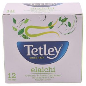 Tetley Elaichi Tea Bags 12 pcs