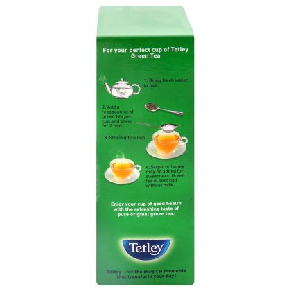 Tetley Leaf Green Tea 250 g (Carton) - Image 4