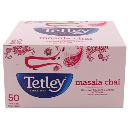 Tetley Masala Leaf Tea Bags 50 pcs - Image 3